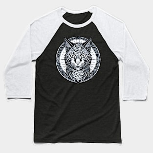 cat logo Baseball T-Shirt